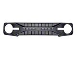 Mohave Grille with Marker Lights; Matte Black (21-25 Bronco, Excluding Raptor)