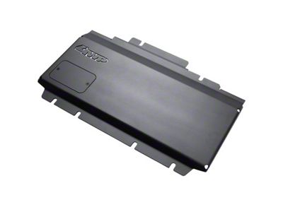 Oil Pan Skid Plate; Black (21-25 Bronco)