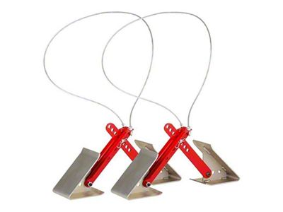 ONESTEP Stabilizing Wheel Chock; Pair