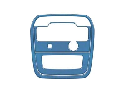 Overhead Switch Accent Trim; Atlas Blue (21-25 Bronco)
