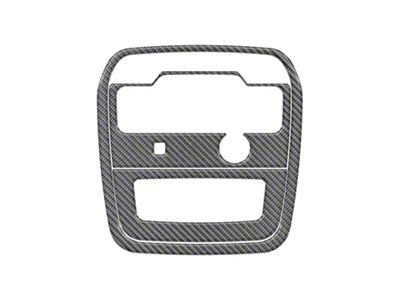 Overhead Switch Accent Trim; Domed Carbon Fiber (21-25 Bronco)