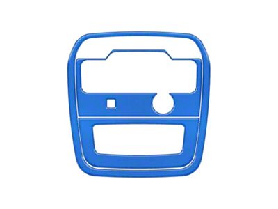 Overhead Switch Accent Trim; Velocity Blue (21-25 Bronco)