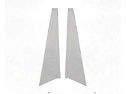 Pillar Post Trim; Stainless Steel; 2-Piece (21-25 Bronco 2-Door)