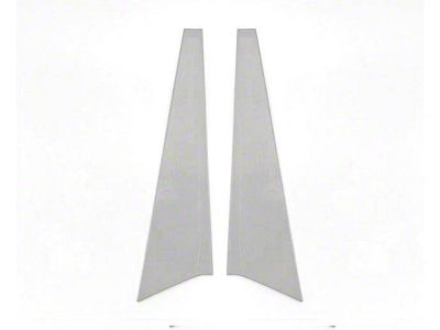 Pillar Post Trim; Stainless Steel; 2-Piece (21-25 Bronco 2-Door)