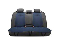 Protex Plus Series Front and Rear Seat Covers; Navy Blue/Black (Universal; Some Adaptation May Be Required)