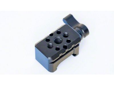 Quick Connect Rail Mount; Black (21-25 Bronco)