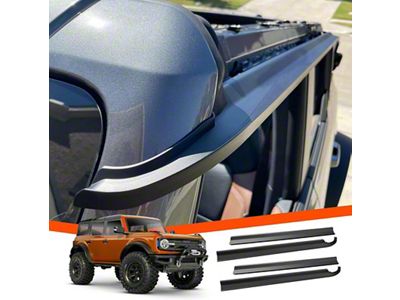 Rain Diverter Guard Extensions (21-25 Bronco 4-Door)