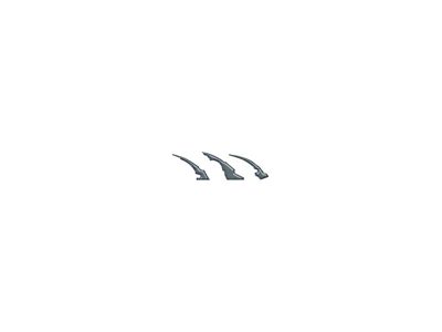 Raptor Emblem Claw Mark Inserts; Area 51 (22-25 Bronco Raptor)