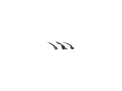 Raptor Emblem Claw Mark Inserts; Reflective Black Shadow (22-25 Bronco Raptor)