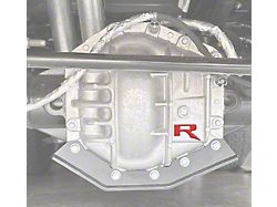 Raptor R Differential Letter Overlay; Forged Carbon Fiber (22-25 Bronco Raptor)