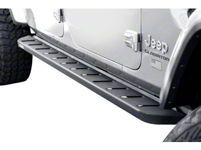 Go Rhino RB10 Running Boards; Textured Black (21-25 Bronco 2-Door)