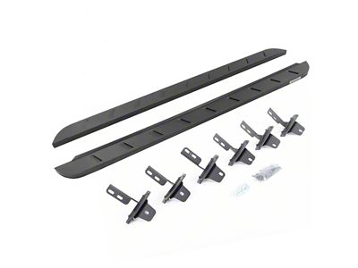 Go Rhino RB10 Slim Running Boards; Textured Black (21-25 Bronco 4-Door)
