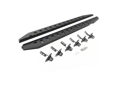 Go Rhino RB20 Slim Running Boards; Protective Bedliner Coating (21-25 Bronco 4-Door)