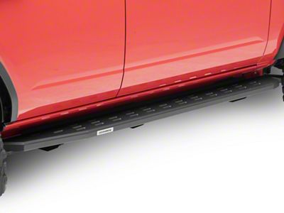 Go Rhino RB30 Running Boards; Textured Black (21-25 Bronco 4-Door)