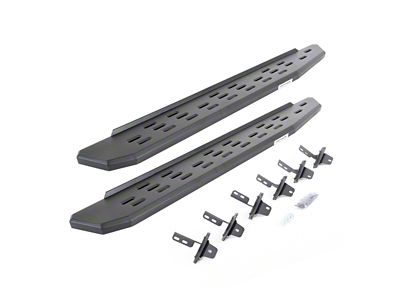 Go Rhino RB30 Running Boards; Textured Black (21-25 Bronco 2-Door)