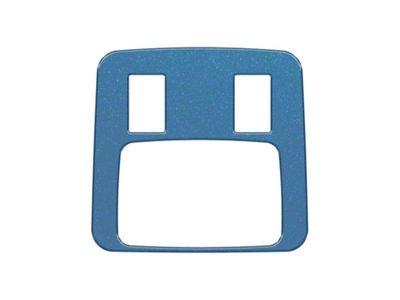 Rear Center Console Accent Trim; Atlas Blue (21-25 Bronco 4-Door)