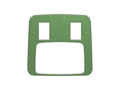 Rear Center Console Accent Trim; Eruption Green (21-25 Bronco 4-Door)