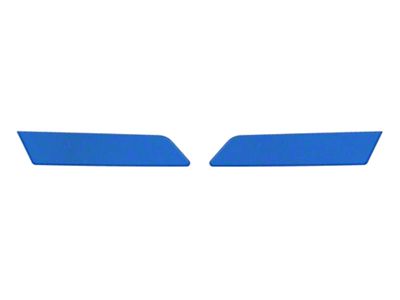 Rear Side Door Pull Handle Overlays; Velocity Blue (21-25 Bronco 4-Door)