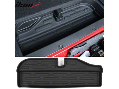 Rear Trunk Storage Cargo Liner; Black (21-25 Bronco)