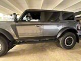 Reverse C-Stripe Side Graphic; Matte Black (21-25 Bronco 4-Door)