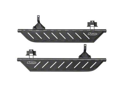 Rock Sliders; Black (21-25 Bronco 2-Door)