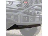 Go Rhino Rockline Front Bumper Skid Plate; Textured Black (21-25 Bronco, Excluding Raptor)