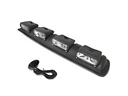 Roof Mounted Fog Lights with Switch; Clear (Universal; Some Adaptation May Be Required)