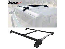 Roof Rack with Cross Bars; Black (21-25 Bronco w/ Hard Top)