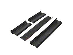 Rubber Door Sill Guards; Black (21-25 Bronco 4-Door)