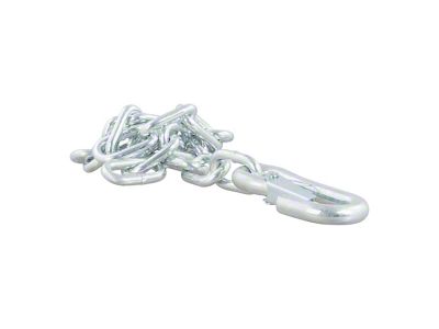 Safety Chain with One Snap Hook; 27-Inch; 5,000 lb.