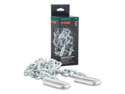 Safety Chain with Two S-Hooks; 48-Inch; 5,000 lb.