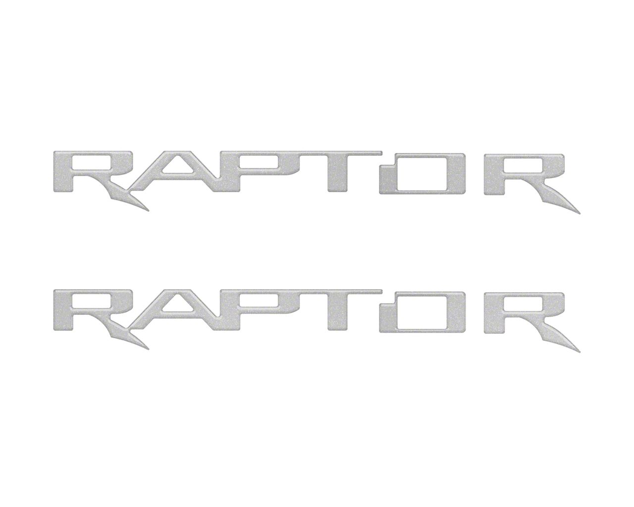 Bronco Side Emblem Insert Letters; Iconic Silver (22-26 Bronco Raptor ...
