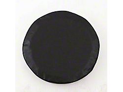 Spare Tire Cover with Camera Port; Solid Black (21-25 Bronco)