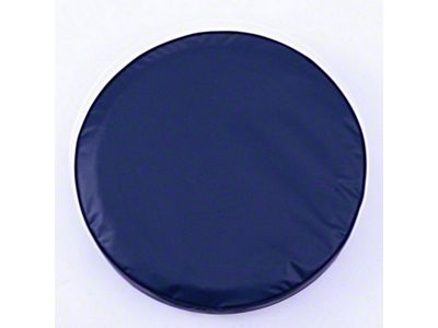 Spare Tire Cover with Camera Port; Solid Navy Blue (21-25 Bronco)