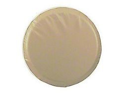 Spare Tire Cover with Camera Port; Solid Tan (21-25 Bronco)