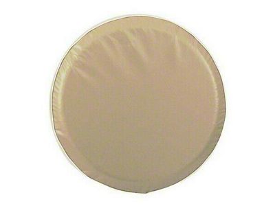 Spare Tire Cover with Camera Port; Solid Tan (21-25 Bronco)