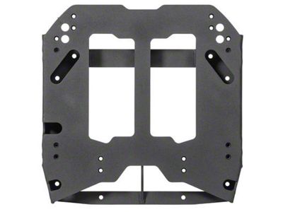 Spare Tire Relocation Bracket; Black (21-25 Bronco)