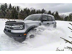 Aeroskin II Hood Protector; Textured Black (21-25 Bronco Sport)