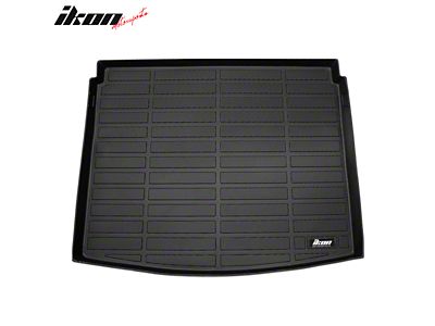 All-Weather Cargo Liner; Black (21-25 Bronco Sport w/ Compact Spare Tire)