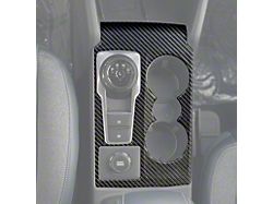 Center Console Accent Trim; Domed Carbon Fiber (21-25 Bronco Sport)