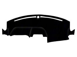 Custom Fit Dash Cover; Carpet Black (21-26 Bronco Sport)