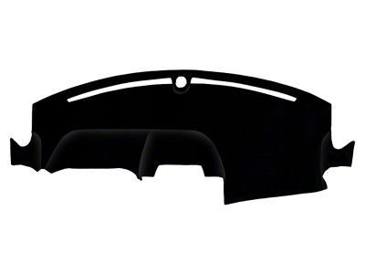 Custom Fit Dash Cover; Velour Charcoal (21-26 Bronco Sport)