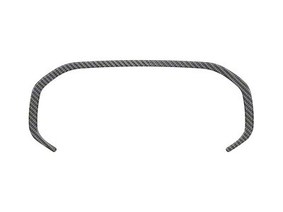 Dashboard Accent Trim; Raw Carbon Fiber (21-25 Bronco Sport)