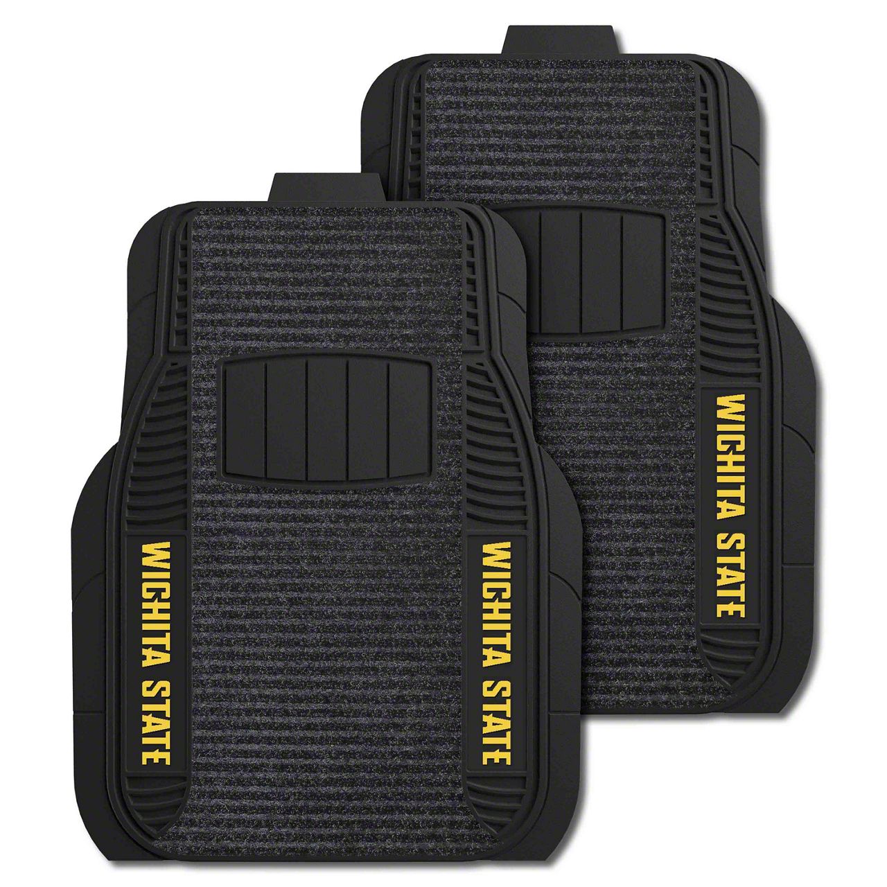 Bronco Sport Deluxe Front Floor Mats with Wichita State University Logo