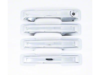 Door Handle Covers; Chrome (21-25 Bronco Sport)