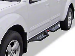 Drop Style Door to Door Nerf Side Step Bars; Black (21-25 Bronco Sport)