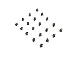 Factory Style Black Acorn Lug Nut Kit; 3/4-Inch; Set of 20 (21-25 Bronco Sport)