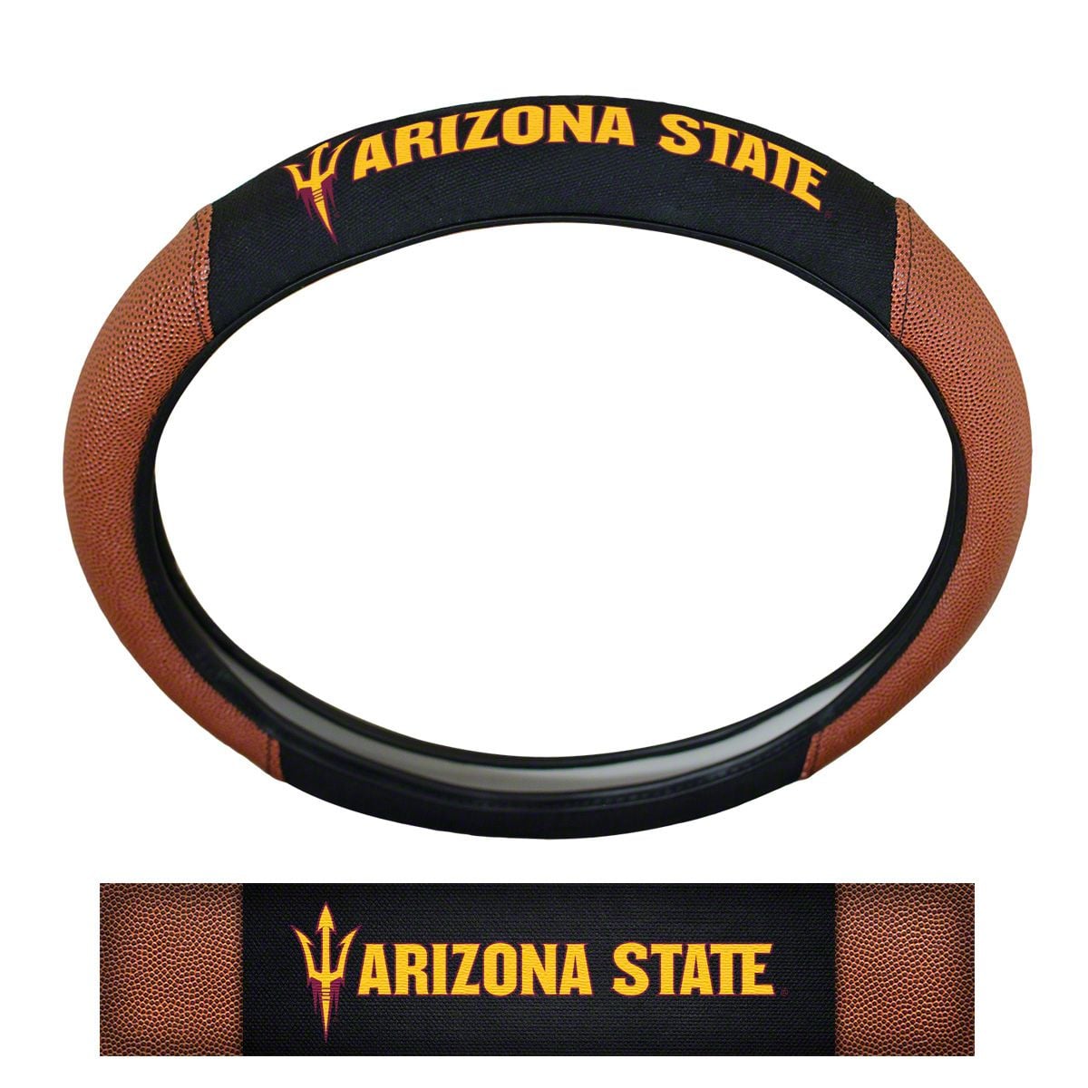 Bronco Sport Grip Steering Wheel Cover with Arizona State University