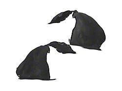 Inner Fender Liners; Front (21-24 1.5L EcoBoost Bronco Sport)