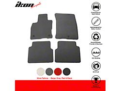Nylon Carpet Front and Rear Floor Mats; Gray (21-25 Bronco Sport)